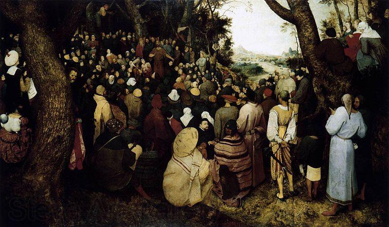 Pieter Bruegel the Elder The Sermon of St John the Baptist